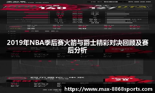 2019年NBA季后赛火箭与爵士精彩对决回顾及赛后分析